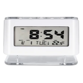 New LED Digital Alarm Clock with Large Screen Night Light Snooze Function Displays Time Date Temperature For Home
New LED Digital Alarm Clock with Large Screen Night Light Snooze Function Displays Time Date Temperature For Home