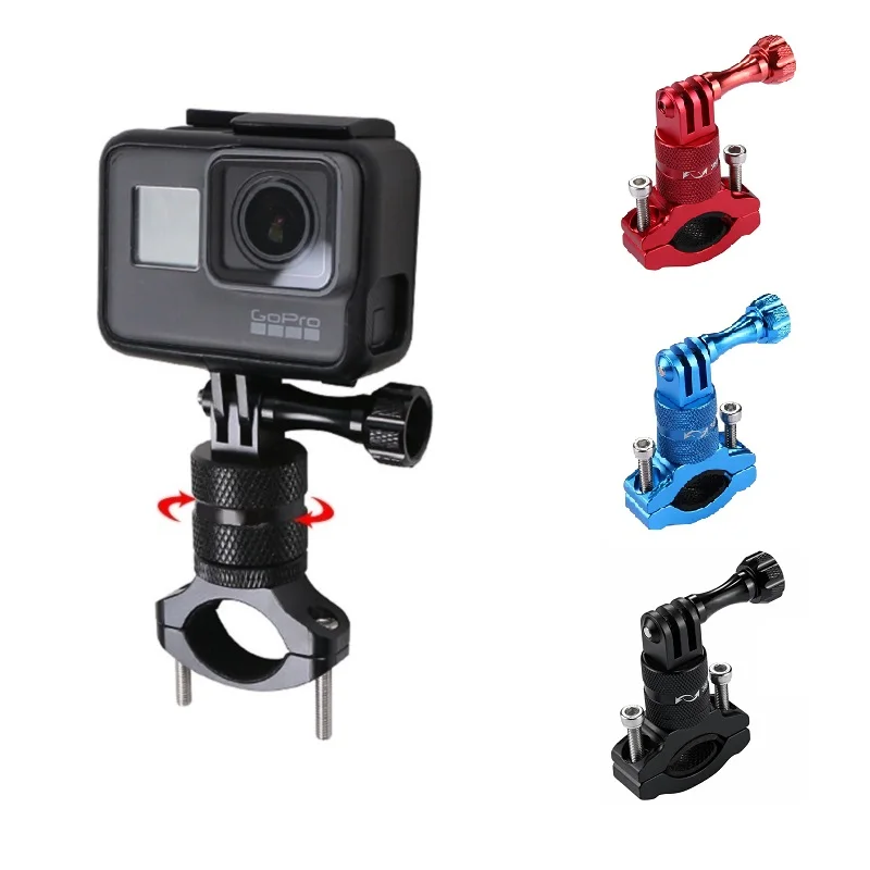 Bicycle Motorcycle Handlebar Holder 360° Degree Metal Bike Mount for GoPro Hero 8 7 6 5 Yi 4K Sjcam Osmo Action Camera
Bicycle Motorcycle Handlebar Holder 360° Degree Metal Bike Mount for GoPro Hero 8 7 6 5 Yi 4K Sjcam Osmo Action Camera