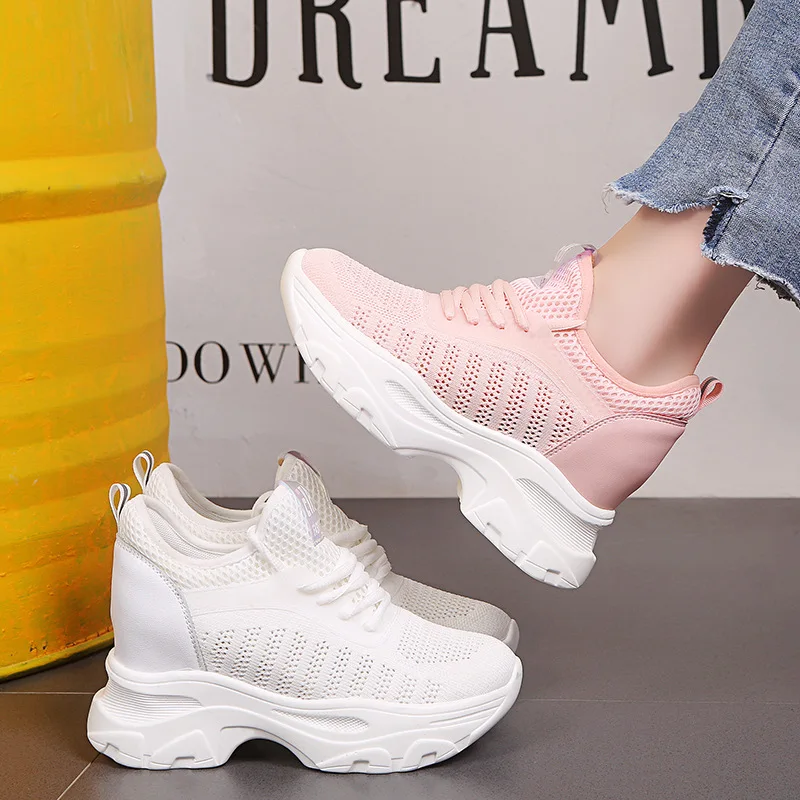 Elevator Dad Women's Summer 2019 Spring New Style White Shoes Versatile Casual Shoes Thick Bottomed Breathable Mesh Athletic Sho
Elevator Dad Women's Summer 2019 Spring New Style White Shoes Versatile Casual Shoes Thick Bottomed Breathable Mesh Athletic Sho