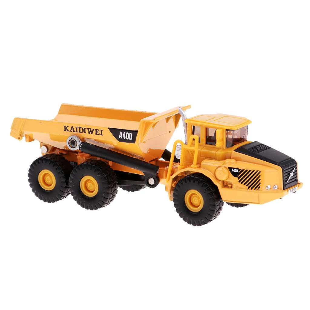 1/87 Scale Diecast Mini Dump Truck Construction Truck Toys Kids Xmas Gift 1/87 Scale Diecast Mini Dump Truck Construction Truck Toys Kids Xmas Gift