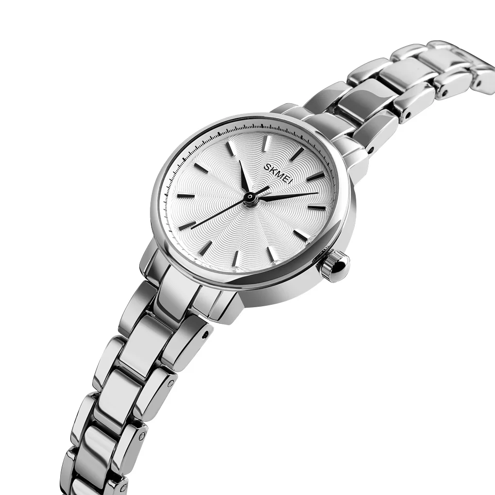 SKMEI Quartz Watch Women Fashion Ladies Watches Wrist Waterproof Stainless Steel Starp Women Watches Luxury Montre Femme Reloj 
SKMEI Quartz Watch Women Fashion Ladies Watches Wrist Waterproof Stainless Steel Starp Women Watches Luxury Montre Femme Reloj