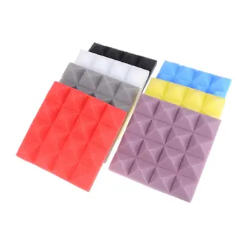 1pc Colorful Soundproofing Foam Acoustic Foam Sound Treatment Studio Room Absorption Tiles Polyurethane Foam
1pc Colorful Soundproofing Foam Acoustic Foam Sound Treatment Studio Room Absorption Tiles Polyurethane Foam