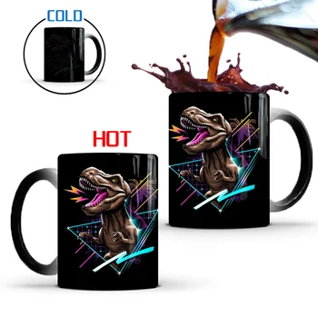 2019 Dinosaur Tyrannosaurus Rex Color Changing Mug 350mL Cerative Coffee Cup Magic Mugs Milk Tea Creative Gift Mugs
2019 Dinosaur Tyrannosaurus Rex Color Changing Mug 350mL Cerative Coffee Cup Magic Mugs Milk Tea Creative Gift Mugs