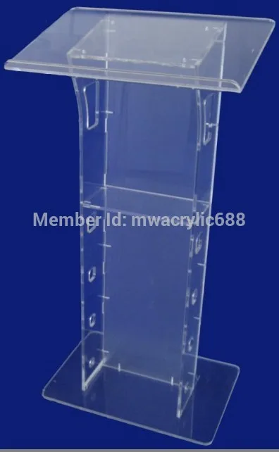 Free Shipping Transparent Beautiful Modern Design Simple Firm Cheap Acrylic Lectern
Free Shipping Transparent Beautiful Modern Design Simple Firm Cheap Acrylic Lectern