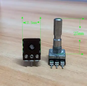 5pcs/lot Model 121 Rotary Square Potentiometer B50K for Acoustic Power Discharge Potentiometer Shaft Length 25mm
5pcs/lot Model 121 Rotary Square Potentiometer B50K for Acoustic Power Discharge Potentiometer Shaft Length 25mm