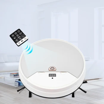 Multi-function Robot Vacuum Cleaner USB Charging with Remote Control Water Tank Sweeping Suction Drag Can Be Reserved for Three
Multi-function Robot Vacuum Cleaner USB Charging with Remote Control Water Tank Sweeping Suction Drag Can Be Reserved for Three