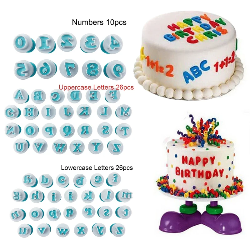 1 Set 0-9 Digits Spring Embossing Mold Digital Cake Mould Chocolate Plunger Cutter Alphabet Cake Mould 26 Letter Durable
1 Set 0-9 Digits Spring Embossing Mold Digital Cake Mould Chocolate Plunger Cutter Alphabet Cake Mould 26 Letter Durable
