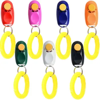 Universal Animal Pet Dog Training Clicker with Wrist Bands Strap, Assorted Color Dog Clickers for Pet Dog Training 
Universal Animal Pet Dog Training Clicker with Wrist Bands Strap, Assorted Color Dog Clickers for Pet Dog Training