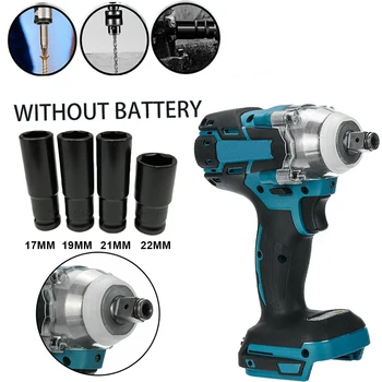 Rechargeable Electric Impact Wrench 18V Socket Wireless Torque For Makita DTW285Z Hand Drill Installation Power Tools
Rechargeable Electric Impact Wrench 18V Socket Wireless Torque For Makita DTW285Z Hand Drill Installation Power Tools