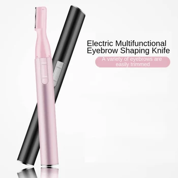 

Battery Eyebrow Trimmer Electric Multi Purpose Epilators Lipstick Brows Pen Hair Remover Epilator Shaver Razor Instant Painless