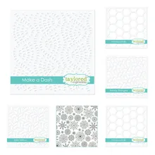 Exquisite Pattern Stencil Scrapbook Diary Decoration Embossing Template DIY Greeting Card Handmade New Arrival 2021
Exquisite Pattern Stencil Scrapbook Diary Decoration Embossing Template DIY Greeting Card Handmade New Arrival 2021