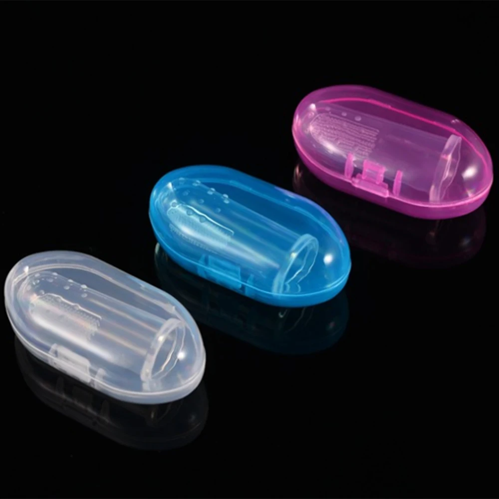 Baby 3 Corlors Finger Toothbrush Holder Storage Box Transparent Travel Child Finger Toothbrush Box Transparent Suit Baby
Baby 3 Corlors Finger Toothbrush Holder Storage Box Transparent Travel Child Finger Toothbrush Box Transparent Suit Baby