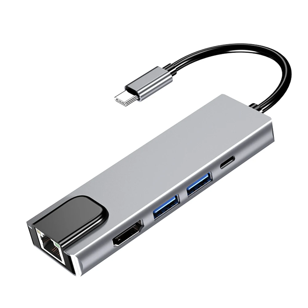 4K HDMI 1000Mbps RJ45 Adapter Dock USB Hub USB Type C to Multi USB 3.0 Notebook Smartphone Expansion Converter
4K HDMI 1000Mbps RJ45 Adapter Dock USB Hub USB Type C to Multi USB 3.0 Notebook Smartphone Expansion Converter