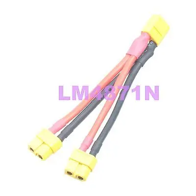 DHL/EMS 20 LOTS XT60 Parallel Dual Battery Y Splitter Connector Cable Wire Harness DJI Phantom -d2
DHL/EMS 20 LOTS XT60 Parallel Dual Battery Y Splitter Connector Cable Wire Harness DJI Phantom -d2