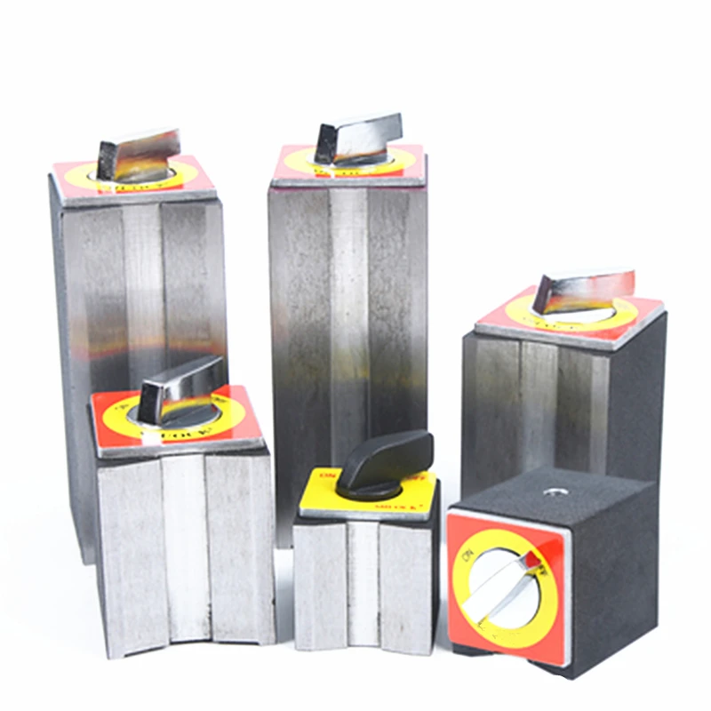30K 50K Strong holding force dialgauge magnetic base with on off switch strong permanent measuring V block tools (4)
