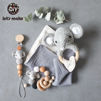 Let's Make 1pc Cartoon Teether Beads Holder Elephant Animal For Nipples PersonalizedTeething Beads For Kids
Let's Make 1pc Cartoon Teether Beads Holder Elephant Animal For Nipples PersonalizedTeething Beads For Kids