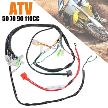 1set Motorcycle Scooter 5 Pins CDI Wire Harness Assembly Wiring Spark Plug Solenoid Relay Ignition Switch For 50cc 90cc 125cc
1set Motorcycle Scooter 5 Pins CDI Wire Harness Assembly Wiring Spark Plug Solenoid Relay Ignition Switch For 50cc 90cc 125cc