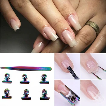 Bright color C curve nail pinching expansion technique stainless steel finger clip manicure tool
Bright color C curve nail pinching expansion technique stainless steel finger clip manicure tool