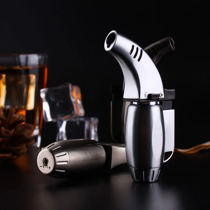 Small Spray Gun Elbow Welding Torch Blue Flame Creative Metal Lighter Butane Windproof Multifunctional Lighter
Small Spray Gun Elbow Welding Torch Blue Flame Creative Metal Lighter Butane Windproof Multifunctional Lighter