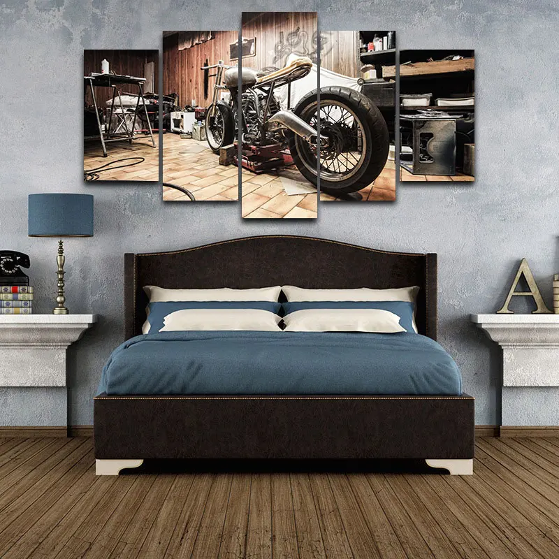 Modular Picture 5 Pieces Canvas Painting Retro Motorcycle Vintage Poster Home Decoration Mural for Living Room Bedroom Wall Art
Modular Picture 5 Pieces Canvas Painting Retro Motorcycle Vintage Poster Home Decoration Mural for Living Room Bedroom Wall Art
