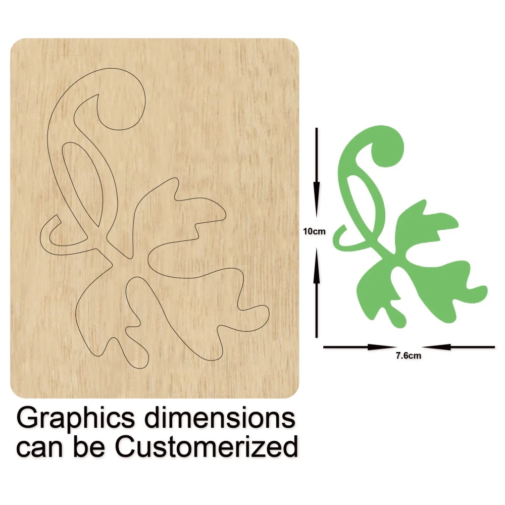 Leaf Die Cut Board New Wooden Mould Cutting Dies for Scrapbook Suitable for Common Die Cutting Machines on the Market 
Leaf Die Cut Board New Wooden Mould Cutting Dies for Scrapbook Suitable for Common Die Cutting Machines on the Market