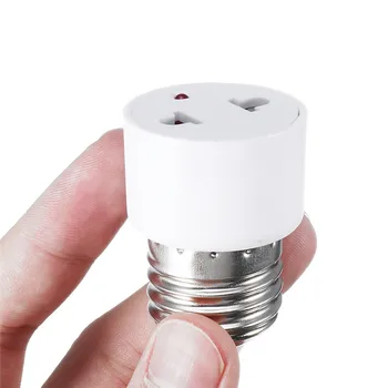 AC220V E27 Base Lamp Holder Bulb Adapter Converter to US Plug 2 Hole Flat Socket for Home Fluorescent LED Lamps Conversion
AC220V E27 Base Lamp Holder Bulb Adapter Converter to US Plug 2 Hole Flat Socket for Home Fluorescent LED Lamps Conversion
