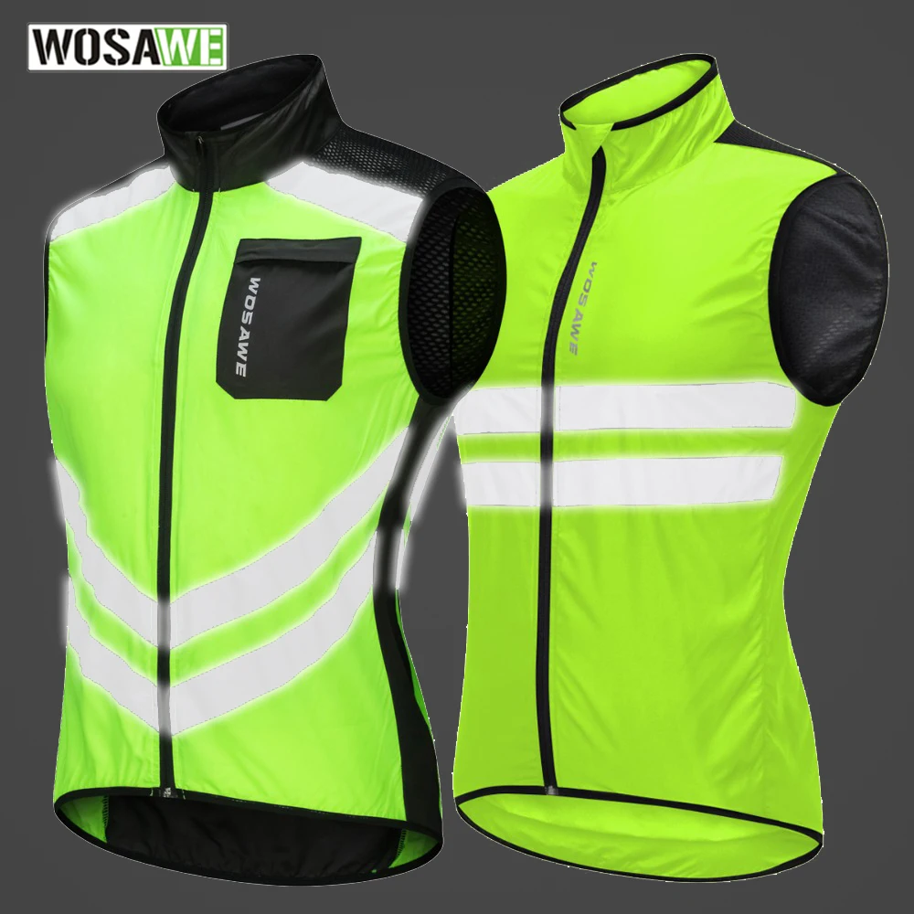 WOSAWE Motorcycle Reflective Vest High Visibility Motocross Riding Off-Road Bicycle Vest Windbreaker Running Sports Jacket
WOSAWE Motorcycle Reflective Vest High Visibility Motocross Riding Off-Road Bicycle Vest Windbreaker Running Sports Jacket