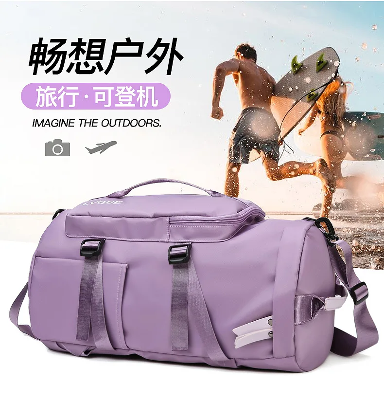 Sports Gym handBag Travel Duffel bag with Wet Pocket & Shoes Compartment Backpack for men women 55L Lightweight shoulder bag
Sports Gym handBag Travel Duffel bag with Wet Pocket & Shoes Compartment Backpack for men women 55L Lightweight shoulder bag