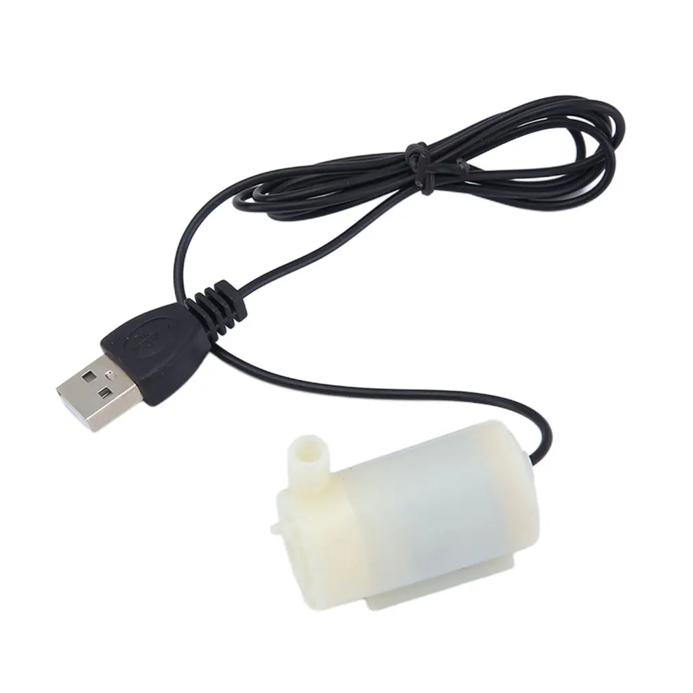 DC Silent Water Pump Portable 1 Meter Black Cable Micro Brushless Motor Cooling Submersible With USB Connector
DC Silent Water Pump Portable 1 Meter Black Cable Micro Brushless Motor Cooling Submersible With USB Connector