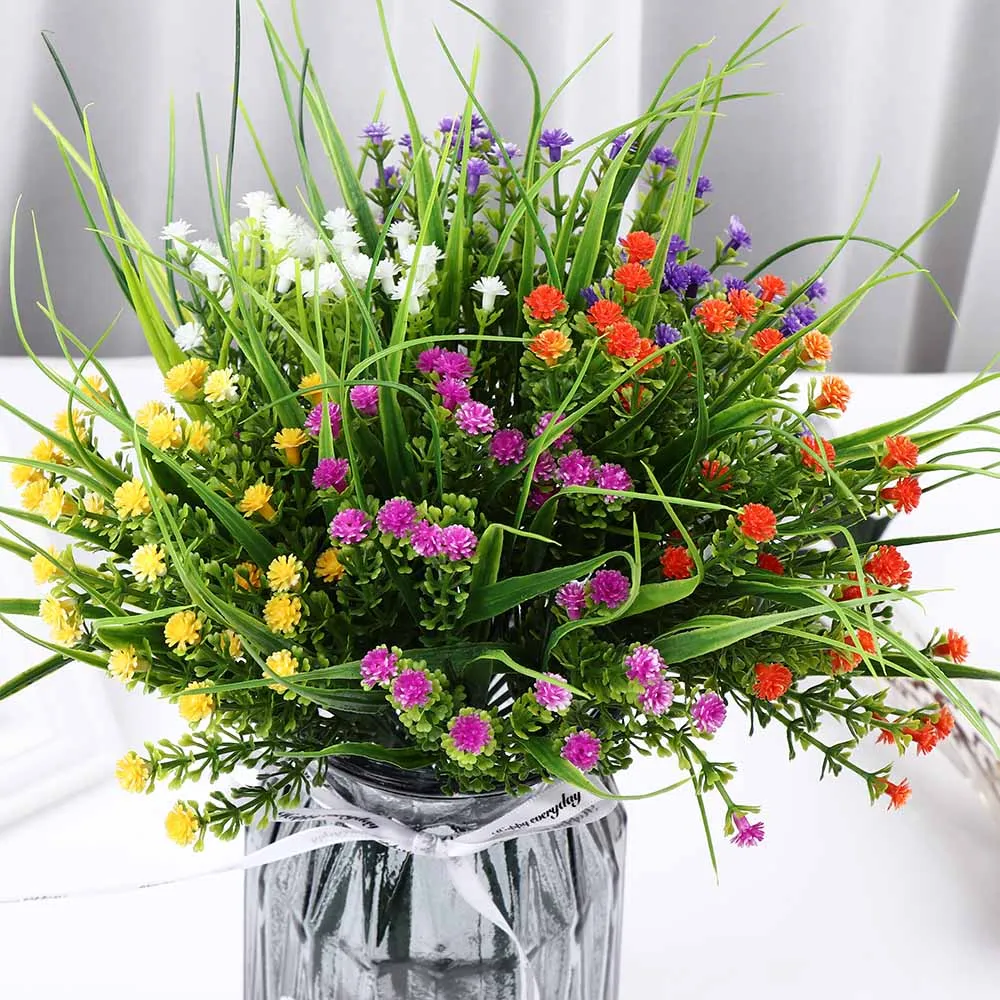 28cm Beauty Artificial Plants Green Grass Plastic Fake Flowers Length Simulation Flower For Home Wedding Party Decoration
28cm Beauty Artificial Plants Green Grass Plastic Fake Flowers Length Simulation Flower For Home Wedding Party Decoration