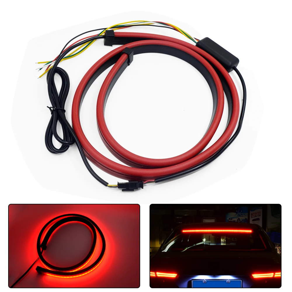 2 шт * Идеальная супер яркий светодиодный Водонепроницаемый RGB 2835 DRL 145 см