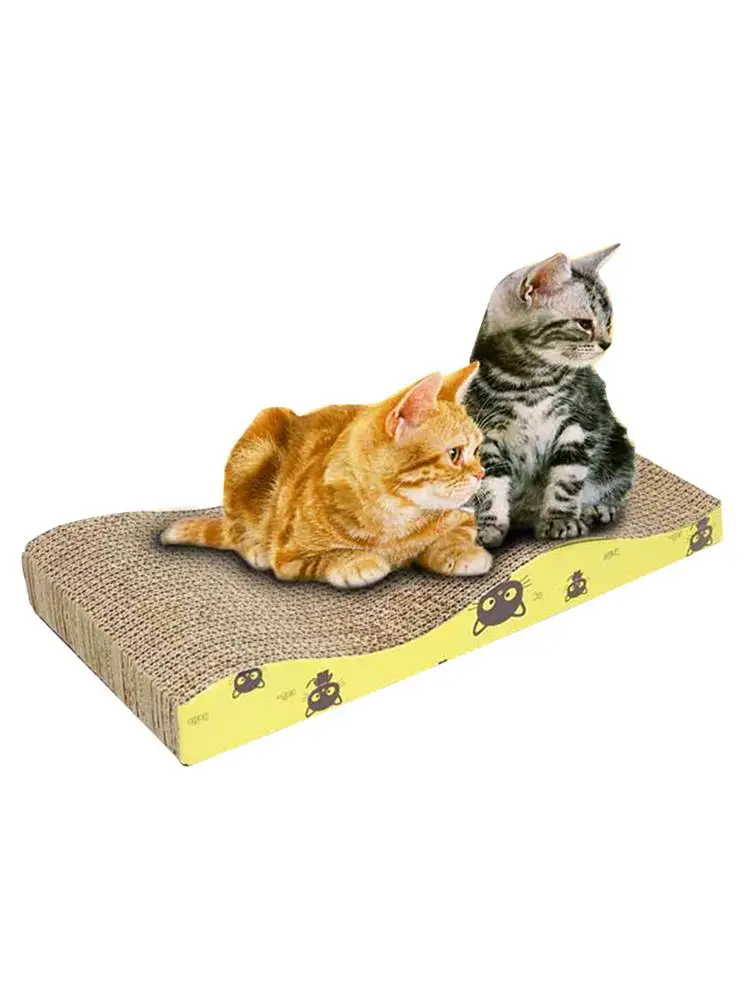 Cat Scratch Board Pad Wavy-type Corrugated Paper Pet Cat Nail Scraper Mat Mattress Sleeping Mat Scratchers Cat Scratching Post
Cat Scratch Board Pad Wavy-type Corrugated Paper Pet Cat Nail Scraper Mat Mattress Sleeping Mat Scratchers Cat Scratching Post