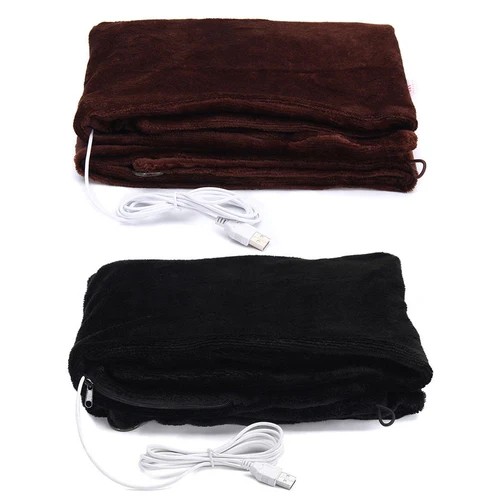 2019 Carbon fiber heating blanket shawl USB charging black/brown high quality practical comfortable and soft heating blanket
2019 Carbon fiber heating blanket shawl USB charging black/brown high quality practical comfortable and soft heating blanket