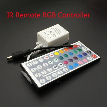 Led Controller 44 Keys LED IR RGB Controler LED Lights Controller IR Remote Dimmer DC12V 6A For RGB 3528 5050 LED Strip
Led Controller 44 Keys LED IR RGB Controler LED Lights Controller IR Remote Dimmer DC12V 6A For RGB 3528 5050 LED Strip