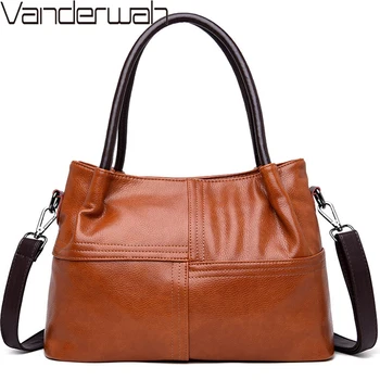 2019 Vintage Women Handbag Patchwork Leather Tote Bags Luxury Handbags Women Bags Designer Ladies Hand Bags For Women Bolsa Sac
2019 Vintage Women Handbag Patchwork Leather Tote Bags Luxury Handbags Women Bags Designer Ladies Hand Bags For Women Bolsa Sac