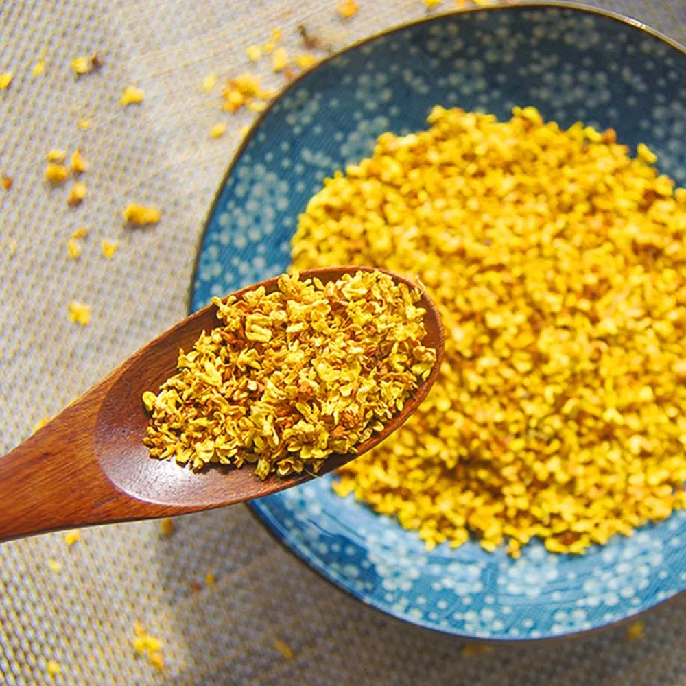 100g Dried Osmanthus Flower Buds Superior Quality Free Shipping Natural Sweet-scented Osmanthus Flower Dry Flower Fragrance Bath
100g Dried Osmanthus Flower Buds Superior Quality Free Shipping Natural Sweet-scented Osmanthus Flower Dry Flower Fragrance Bath