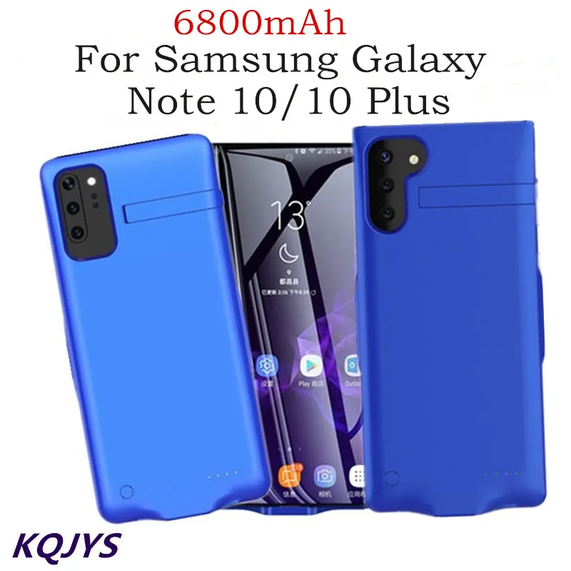 KQJYS Portable Power Bank Battery Charger Case For Galaxy Note 10 External Charging Cover for Galaxy Note 10 Plus Battery Case
KQJYS Portable Power Bank Battery Charger Case For Galaxy Note 10 External Charging Cover for Galaxy Note 10 Plus Battery Case