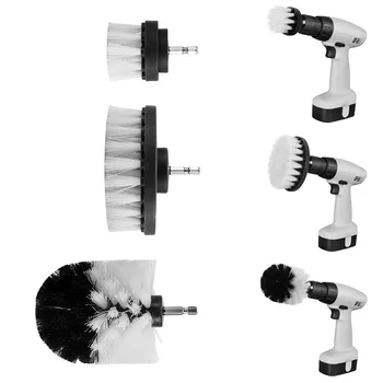 White Electric Drill Brush Kit Plastic Round Cleaning Brush For Carpet Glass Car Tires Nylon Brushes Power Scrubber Drill
White Electric Drill Brush Kit Plastic Round Cleaning Brush For Carpet Glass Car Tires Nylon Brushes Power Scrubber Drill