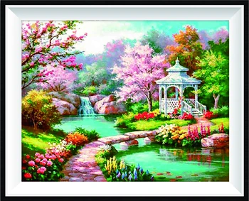 5D AB Diamond Painting High Quality Crystal Embroidery Rock Path Small Pavilion Silent Forest Cross Stitch Mosaic Home Art Decor
5D AB Diamond Painting High Quality Crystal Embroidery Rock Path Small Pavilion Silent Forest Cross Stitch Mosaic Home Art Decor