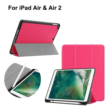 For Apple iPad air 9.7" Anti shock soft TPU Case Ultra thin Smart Cover Skin For iPad air 2 Air2 ipadair2 with Pencil Pen Holder
For Apple iPad air 9.7" Anti shock soft TPU Case Ultra thin Smart Cover Skin For iPad air 2 Air2 ipadair2 with Pencil Pen Holder