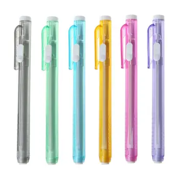 Creative Press Pen Shaped Eraser Writing Drawing Pencil Erase Student School Office Stationery Learning Painting Accessory 
Creative Press Pen Shaped Eraser Writing Drawing Pencil Erase Student School Office Stationery Learning Painting Accessory