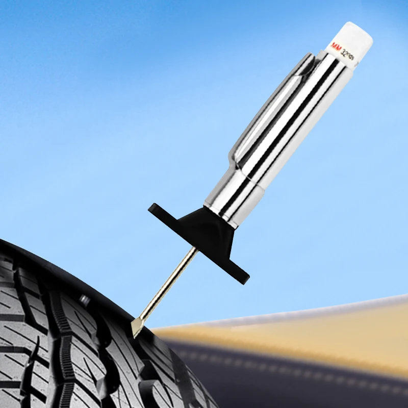 Tire Pattern Depth Ruler 25mm Gauge Tread Mark Pen Car tools car Measuring | Автомобили и мотоциклы