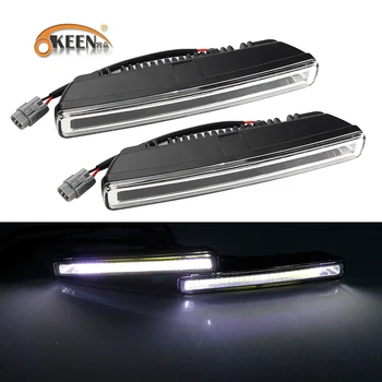 2pcs 18cm Super bright White COB Led DRL Car LED Daytime Running Light 6000K12V Car Lamp Aluminum Housing Waterproof 
2pcs 18cm Super bright White COB Led DRL Car LED Daytime Running Light 6000K12V Car Lamp Aluminum Housing Waterproof