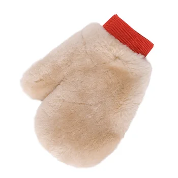 Grey Wool With Red Cuffs Double Side No Scratch Genuine Incredible Absorption Sheep Skins Mitt Super Soft Wool Car Wash Mitt
Grey Wool With Red Cuffs Double Side No Scratch Genuine Incredible Absorption Sheep Skins Mitt Super Soft Wool Car Wash Mitt