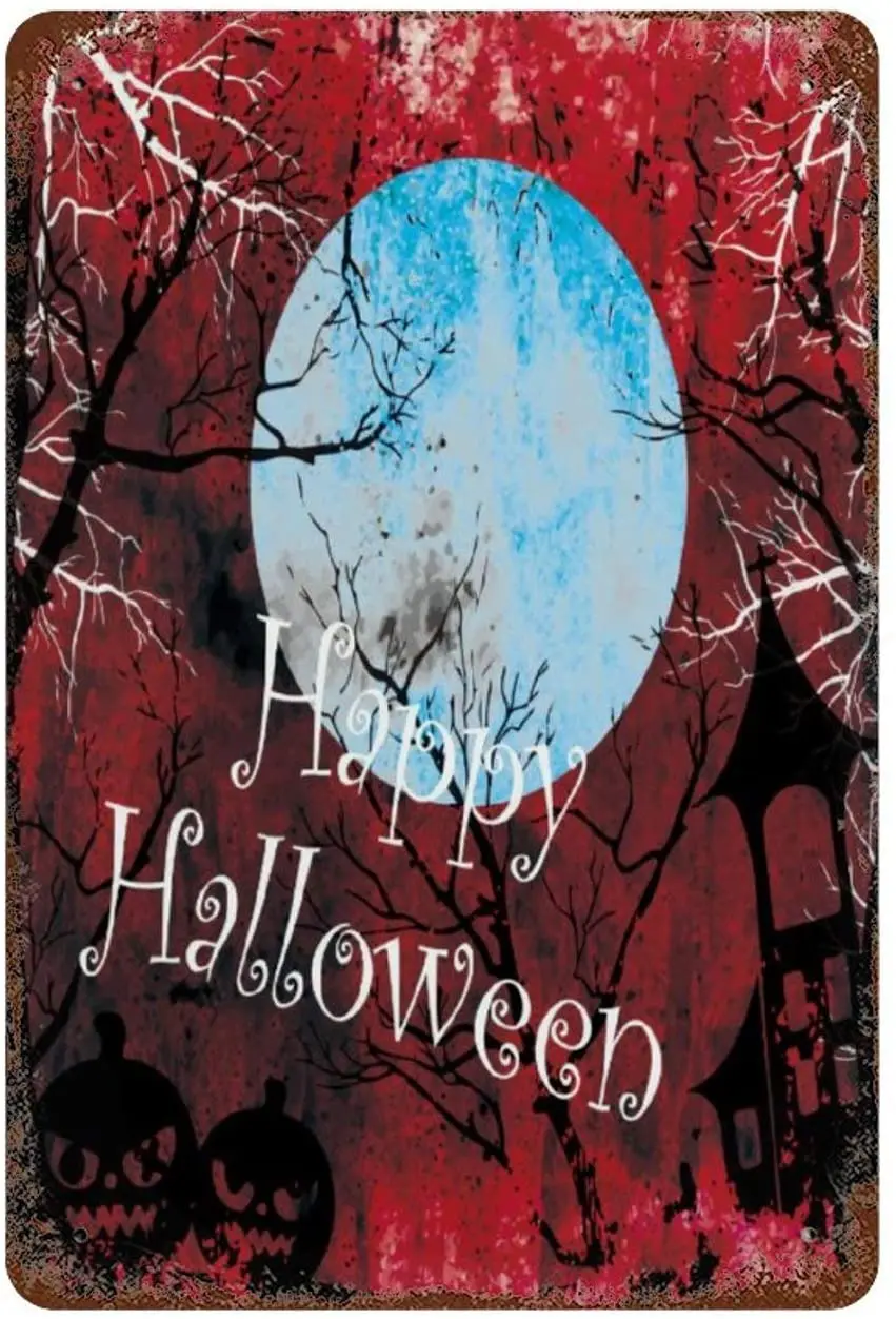 VinMea Metal Tin Sign,Halloween Aluminum Sign Wall Art Decor Metal Sign,Public Sign,Decoration Sign 18X12 Inches
VinMea Metal Tin Sign,Halloween Aluminum Sign Wall Art Decor Metal Sign,Public Sign,Decoration Sign 18X12 Inches