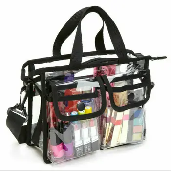 Goocheer Fashion Clear Transparent Tote Bag PVC Transparent Beach Bag Shopping Trendy New Ladies Makeup Bags Storage bag
Goocheer Fashion Clear Transparent Tote Bag PVC Transparent Beach Bag Shopping Trendy New Ladies Makeup Bags Storage bag