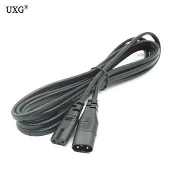 

IEC 320 C7 to C8 extension cords C8 male to C7 female power Cable Extended C7 Power cord 0.3M 1.8M 5M length Adapter