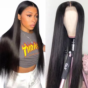 Beaudiva Hair 13x4 Straight Lace Front Wig Peruvian 150 Density PrePlucked Straight Lace Frontal Human Hair Wigs
Beaudiva Hair 13x4 Straight Lace Front Wig Peruvian 150 Density PrePlucked Straight Lace Frontal Human Hair Wigs