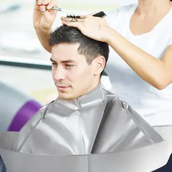 

Haircut Cloth Hairdressing Salon Shawl Barber Cape Quality With Creative Adult Cloak Closure High Dyeing 60cm Neck Hair Hai A2K1