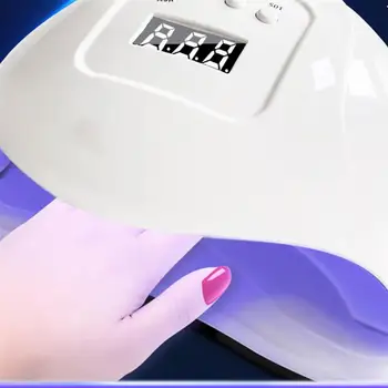 1PC 80W Nail Art Lamp Nail Polish Dryer Time Setting Manicure Light Dual-light Nail Lamp for Home Shop with EU/US Plug 
1PC 80W Nail Art Lamp Nail Polish Dryer Time Setting Manicure Light Dual-light Nail Lamp for Home Shop with EU/US Plug